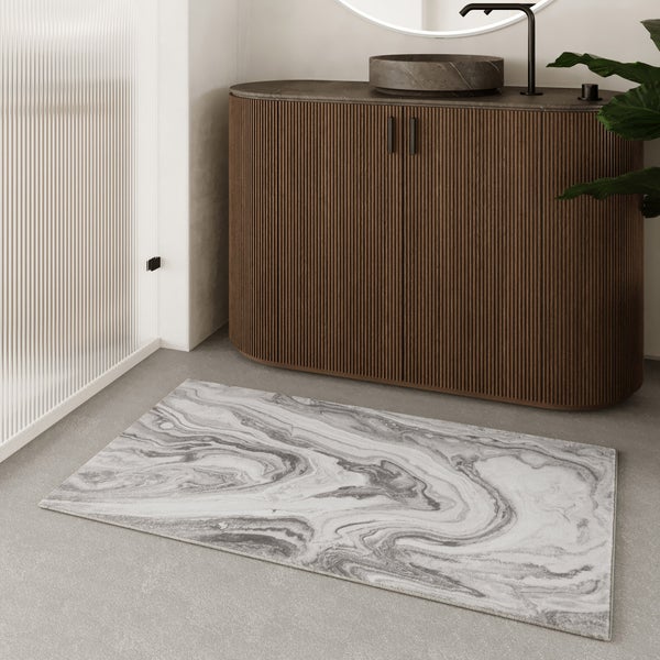 Badteppich Greige Jani WECONhome 70x120 cm