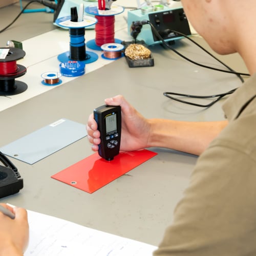 PCE Instruments Schichtdickenmesser PCE-CT 5000H| zerstörungsfreie Werkstoffprüfung | Messung auf Fe & nFe Metallen