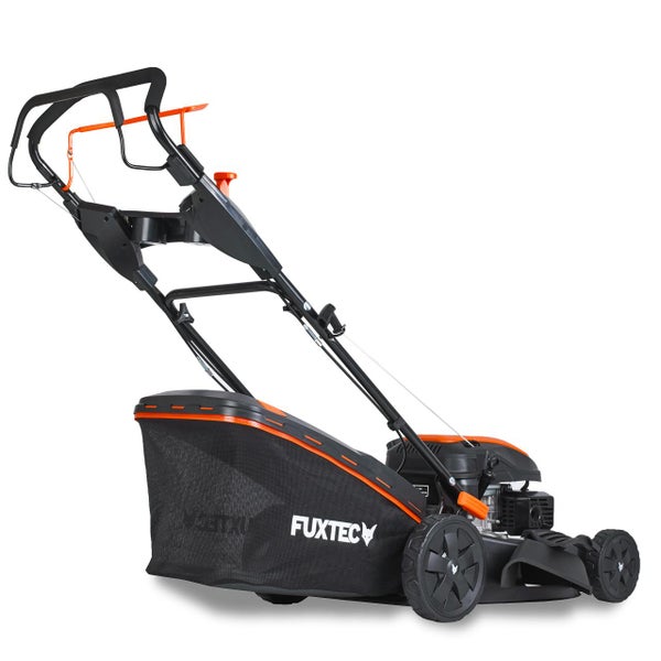 Fuxtec Rasenmäher mit Fangkorb