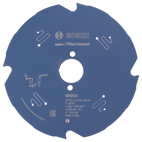 Bosch Kreissägeblatt Expert for Fibre Cement für Handkreissägen 170 x 30 x 2,2 mm 4 - 2608644123