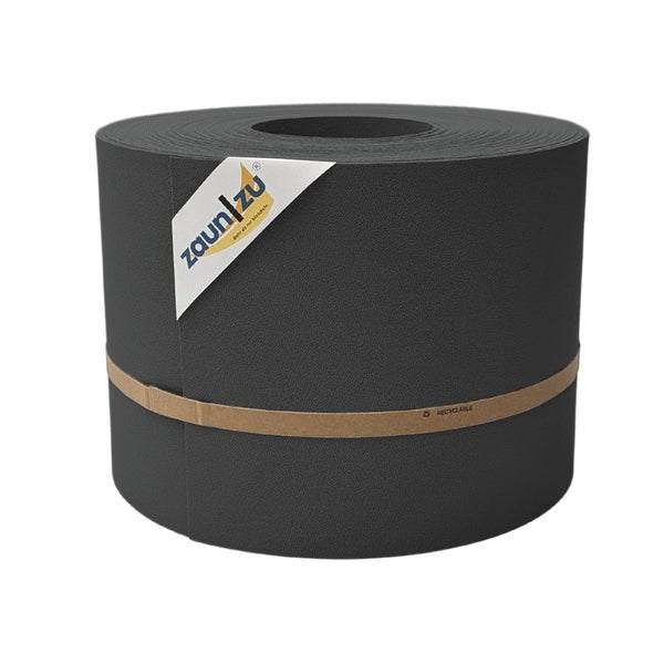Zaunfolie Rolle mit Zaunzu Logo und Recycling Symbol