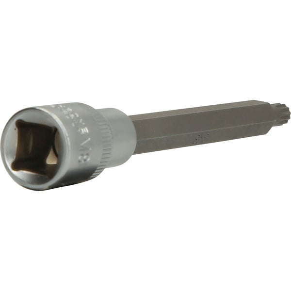 BRILLIANT TOOLS 1/2 Vielzahn-Bit-Stecknuss 140 mm lang M8 - BT022952