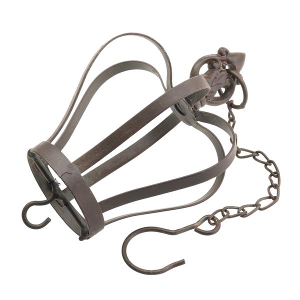 Metallpflanzenampel mit Kette