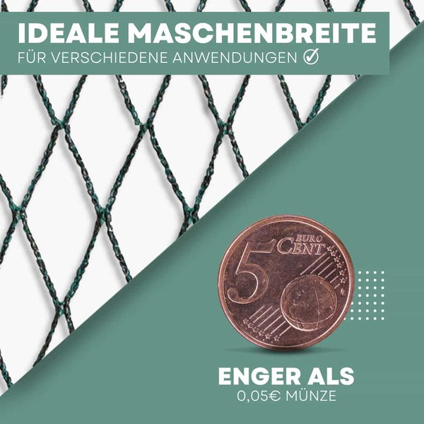 Teichschutznetze in diversen Maßen, 12x50m (600m²)