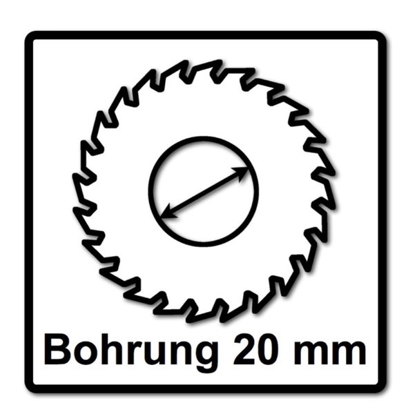 Festool Kreissägeblatt 4x Laminate/HPL HW 160 x 1,8 x 20 TF52 ( 4x 205554 ) für Tauchsägen TS 55 F, TSC 55 K & Handkreissägen HK 55, HKC 55