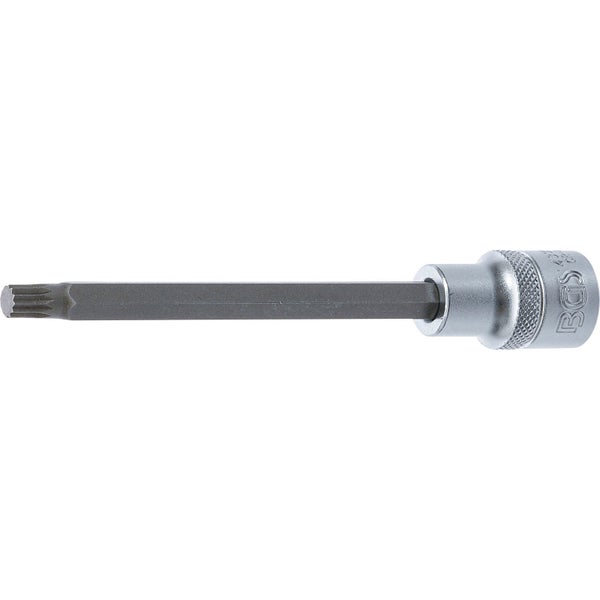 BGS Bit-Einsatz Länge 140 mm Antrieb Innenvierkant 12,5 mm (1/2) Innenvielzahn (für XZN) M8 - 4332
