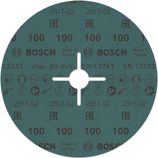Bosch PRO R780 Fiberscheibe 180 mm G100 - 2608621620