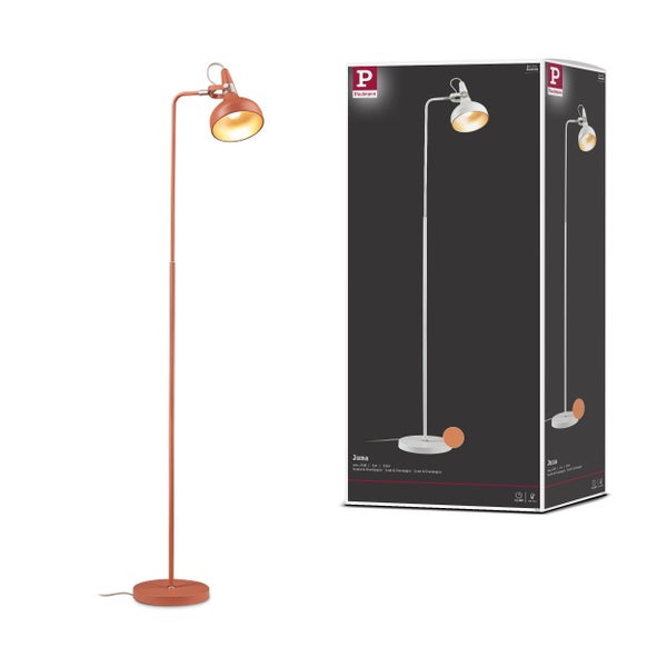 Stehlampe mit Paulmann Logo und Produktverpackung