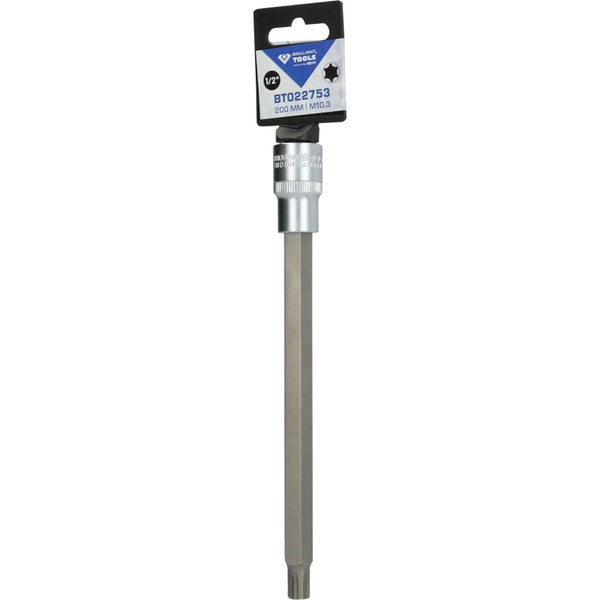 Brilliant Tools Logo Steckschlüssel-Bit, circa 200 mm lang