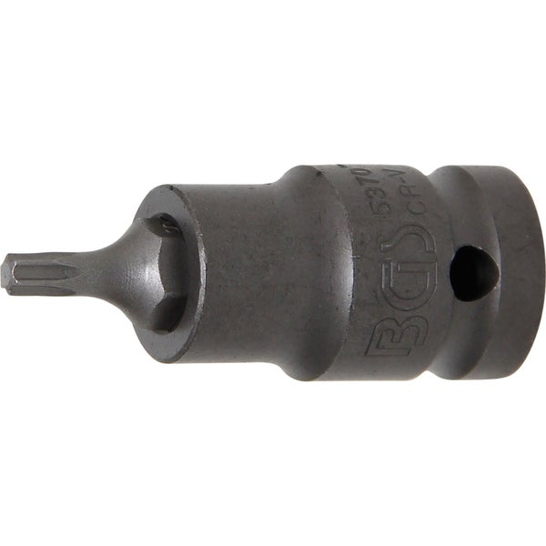 BGS Kraft-Bit-Einsatz Antrieb Innenvierkant 12,5 mm (1/2) T-Profil (für Torx) T25 - 5370