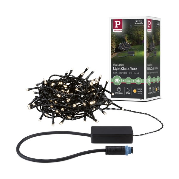 Paulmann Lichterkette Yuna mit 5 Jahre Garantie und dimmbarer Funktion