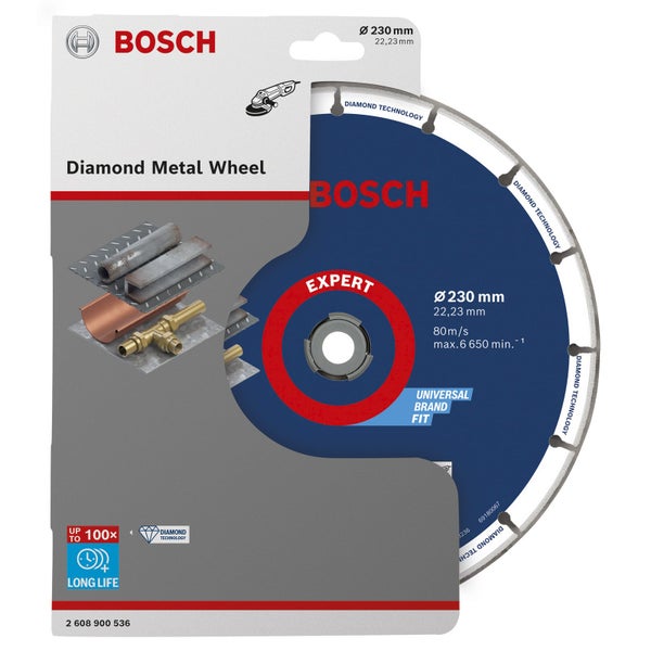 Bosch Diamant Metallscheibe, Durchmesser 230 Millimeter