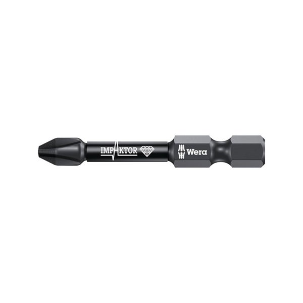 Wera 5x Bit 851/4 IMP DC PH2 Länge 50 mm 1/4 E6,3 Impaktor DC - 5157656001
