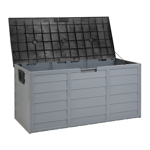 Aufbewahrungsbox LOCARNO 112 cm 50 cm Schwarz