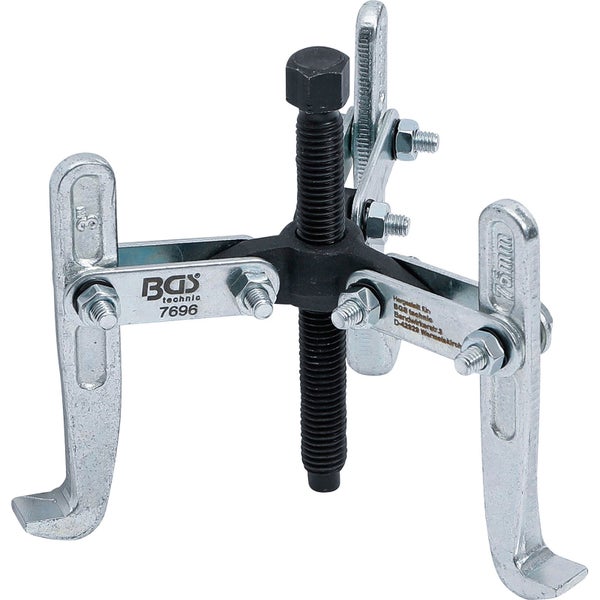 Verpackung eines BGS Technic Dreiarmabziehers mit 75 Millimeter Spannweite