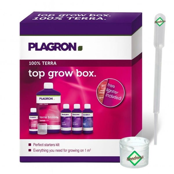 Plagron Top Grow Box, ein komplettes Starterset für den Pflanzenanbau auf einem Quadratmeter