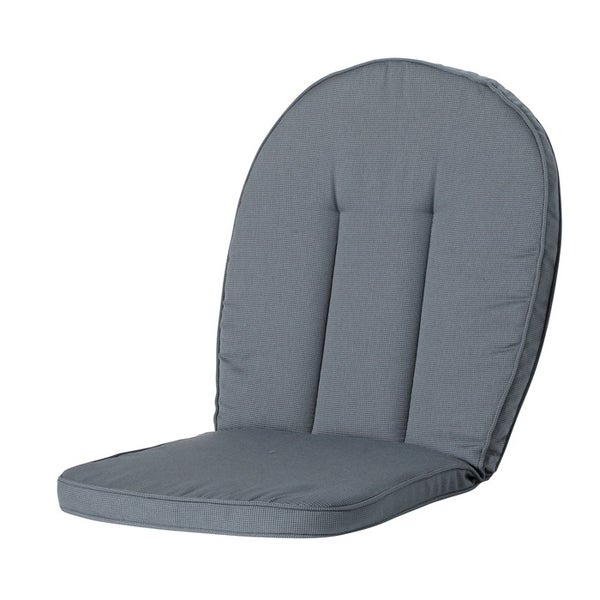 Gartenstuhlauflage Kettler Comfort/Prince Rib grau - Ca. 105x52 cm - 4er-Set