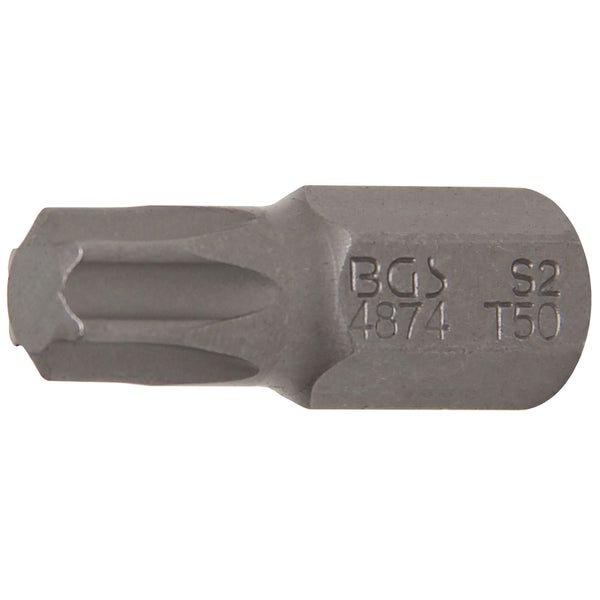 BGS Bit Antrieb Außensechskant 10 mm (3/8) T-Profil (für Torx) T50 - 4874