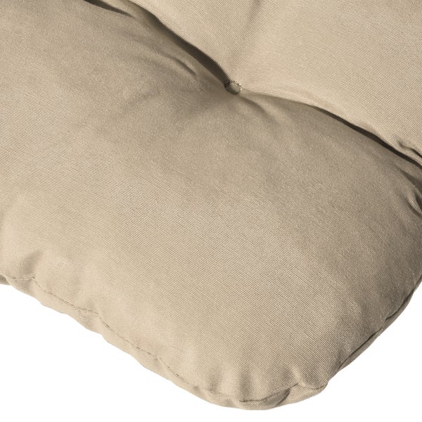 Beautissu Flair HL Hochlehner 120x50x8cm Natur
