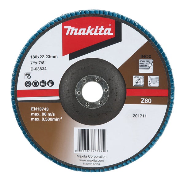 Makita Schleifmopteller, 180x22,23 Millimeter