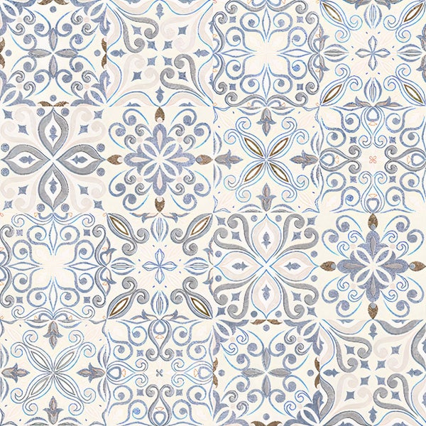 Dekorative Fliesen mit floralen Mustern für Innenräume