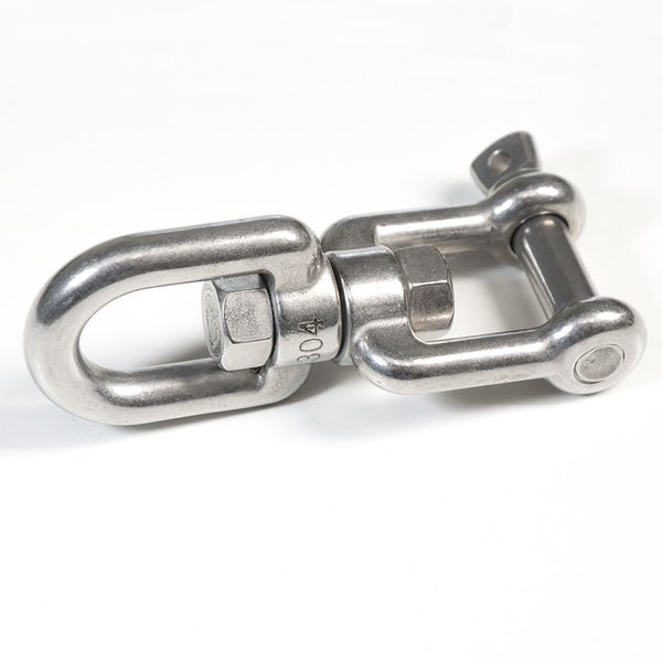 AMANKA 420kg Hängesessel Drehwirbel 10x125mm Edelstahl Swivel Hängestuhl Befestigung Boxsack Aufhängung Schraubgewinde