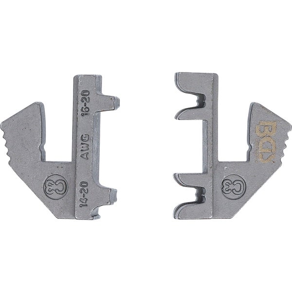 BGS Crimpbacken für abgewinkelte nichtisolierte Stecker für Art. 1410 / 1411 / 1412 - 1410-C3