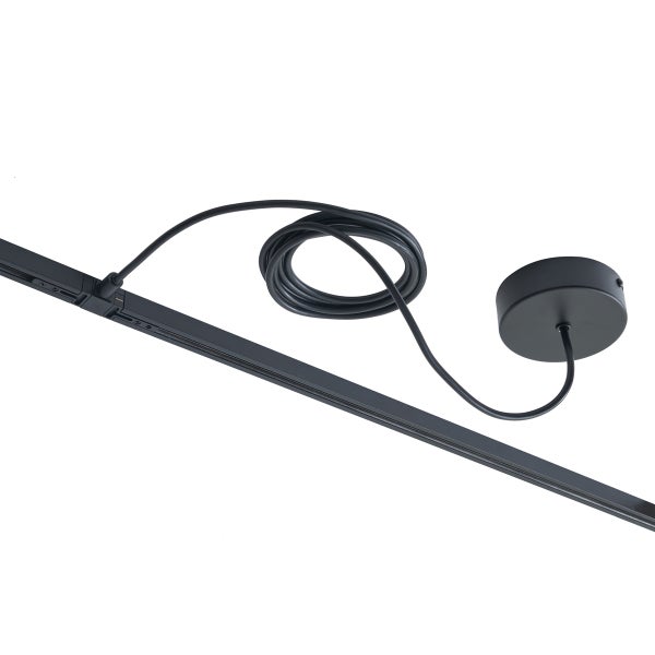 Stromschienen-Beleuchtungssystem mit Stromkabel und Baldachin