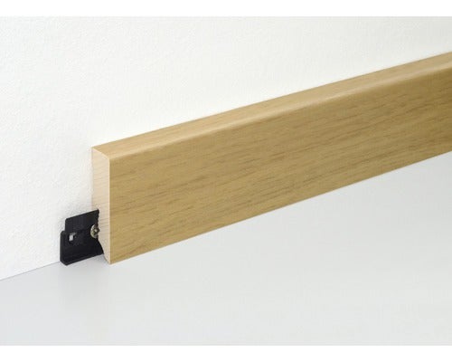 Sockelleiste Eiche Naturel furniert geölt SF253L 16x58x2500 mm