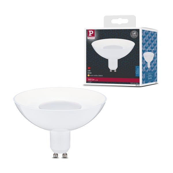 Paulmann LED Reflektorlampe GU10 4,9 Watt 360 Lumen warmweiß mit dreistufiger Dimmfunktion in Produktverpackung