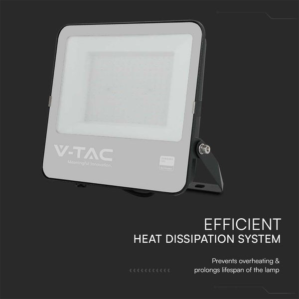 V-TAC VT-44153 - LED-Scheinwerfer - Schwarz - 135lm/w - Samsung - IP65 - 150 Watt - 17220 Lumen -