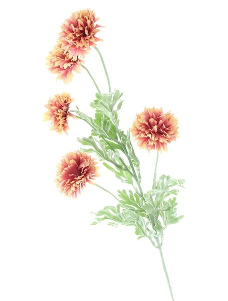 FRANK FLECHTWAREN | Blume Dahlia, 3er Set, KUNSTSTOFF, L:70 cm