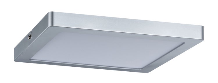 LED Panel Atria eckig 220x220mm 14W 1150lm 2700K Chrom matt dimmbar