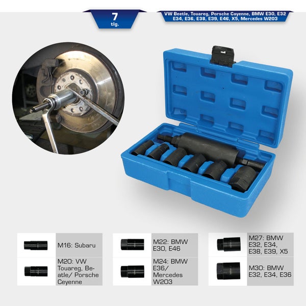 BRILLIANT TOOLS Antriebswellen-Einzieher-Satz  - BT671050