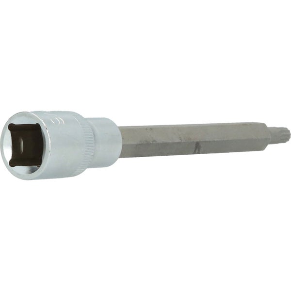 BRILLIANT TOOLS 1/2 Vielzahn-Bit-Stecknuss 140 mm lang M6 - BT022951