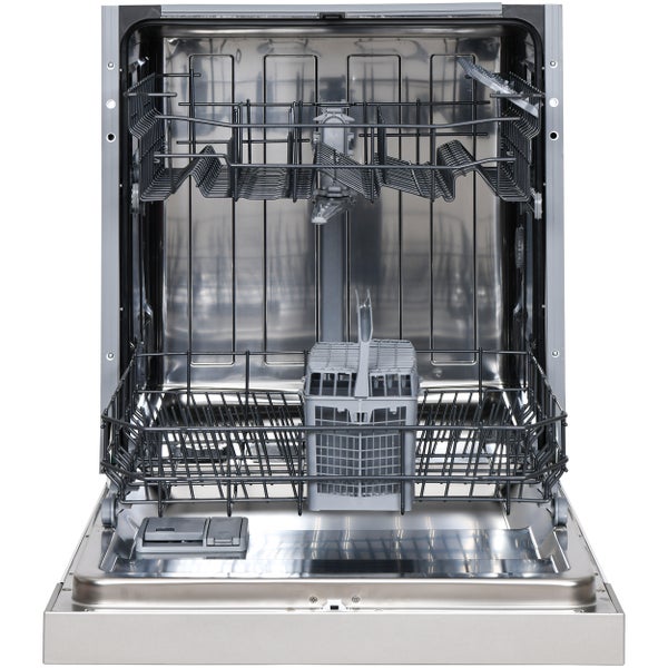 Telefunken Geschirrspüler 60 cm teilintegrierbar Einbau Spülmaschine 12 Maßgedecke 6 Programme AquaStop GET6012DI