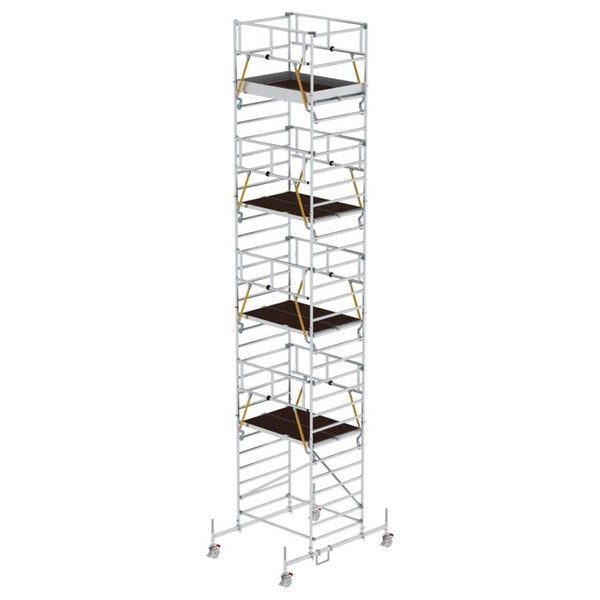 MUNK Rollgerüst SG mit Doppelplattform 1,35x1,80m Plattform 10,58m AH