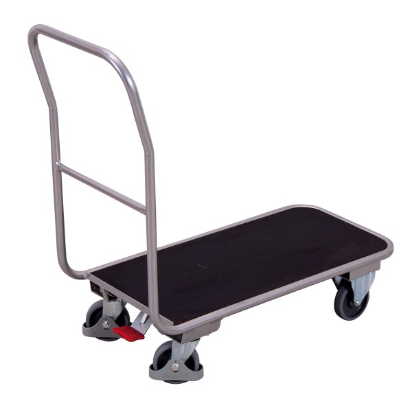 Plattformwagen mit Griff und Rädern