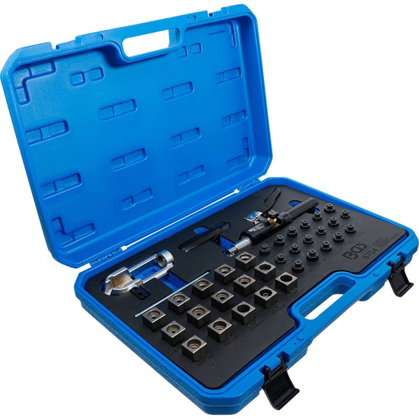 Rohrleitungsverbinder Bördelgerät Set im blauen Koffer