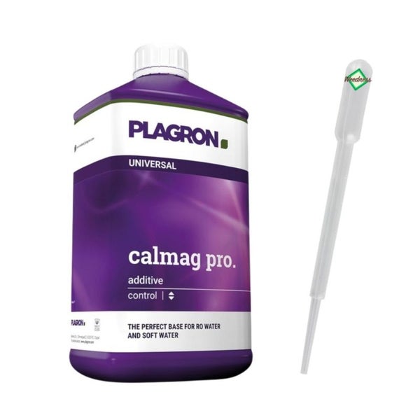 Plagron Calmag Pro 5 Liter – Zuverlässiger Calcium- und Magnesiumdünger für gesundes Pflanzenwachstum | Ideal bei LED-Beleuchtung mit Pipette & Messbecher