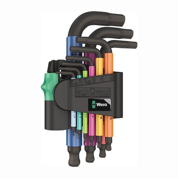 Wera Winkelschraubendrehersatz 950/9 9tlg. Kunststoffhalter - 5133164001