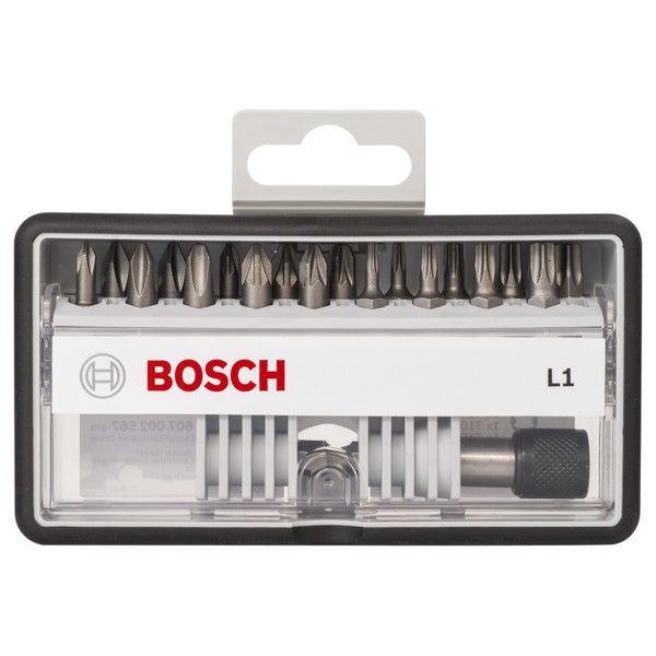 Bosch Schrauberbit-Set Robust Line L Extra-Hart 18+1tlg. 25 mm PH PZ Torx - 2607002567
