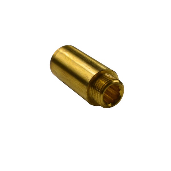 Hahnverlängerung Messing, 1/2 inch, 40 mm