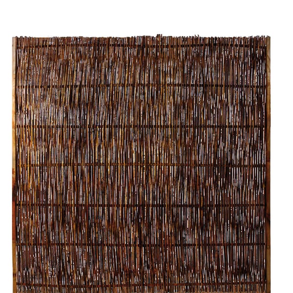 Sichtschutzzaun aus Schilfrohr