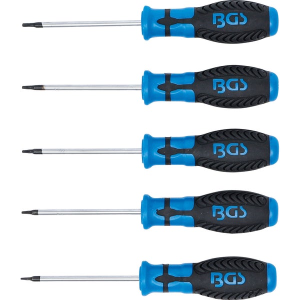 BGS Schraubendreher Satz mit fünf Teilen in Verpackung