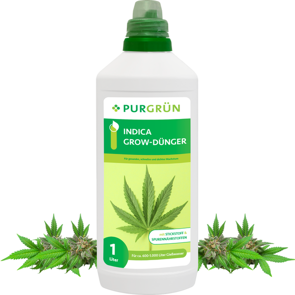 Purgrün Indica-Grow-Dünger 1 Liter