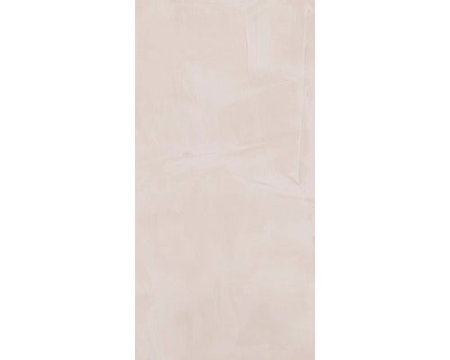 Wand- und Bodenfliese Paint rosè 60x120cm rektifiziert