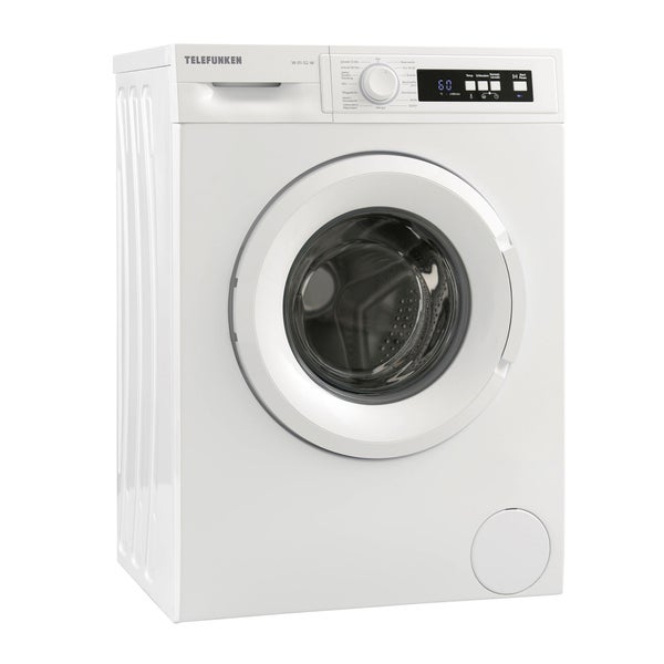 Telefunken Waschmaschine 5kg 1000 U/Min. Frontlader Schontrommel Überlaufschutz 15 Programme W-01-52-W weiß