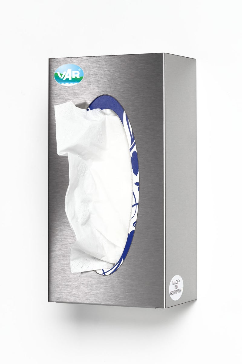 Robuster Wandspender für Handschuhe 2-Fach | HxBxT 25x25,5x8cm | Edelstahl | Silber Robuster Wandspender für Handschuhe 2-Fach | HxBxT 25x25,5x8cm | Edelstahl | Silber