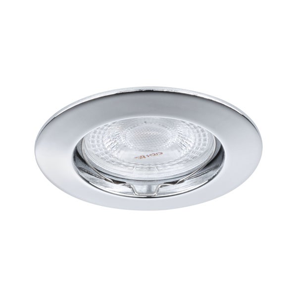 Premium Einbauleuchte IP44 rund 79mm GU5,3 max. 50W 230/12V dimmbar Chrom
